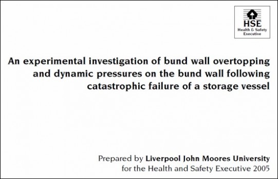 HSE Bund Wall Failure of Storage Vessel Slide