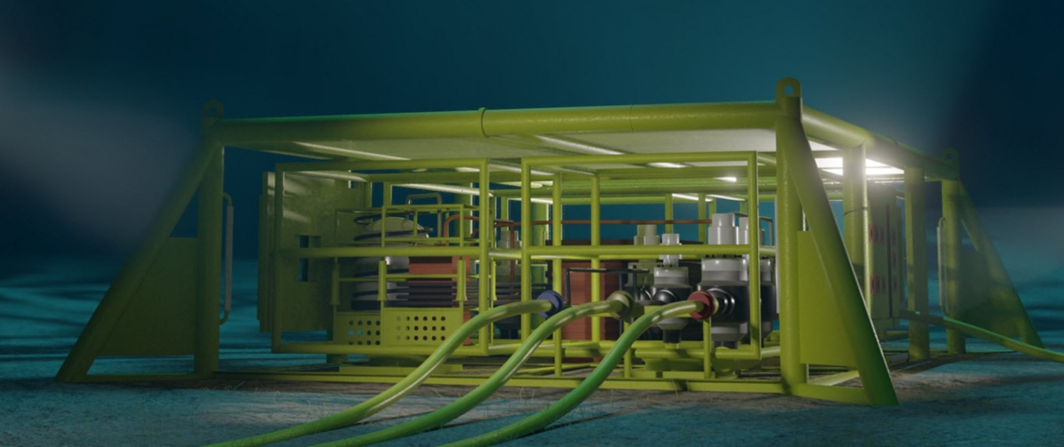 A image of a subsea Xmas Tree