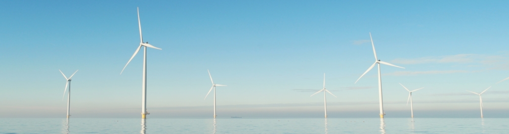 an image of off shore wind turbines
